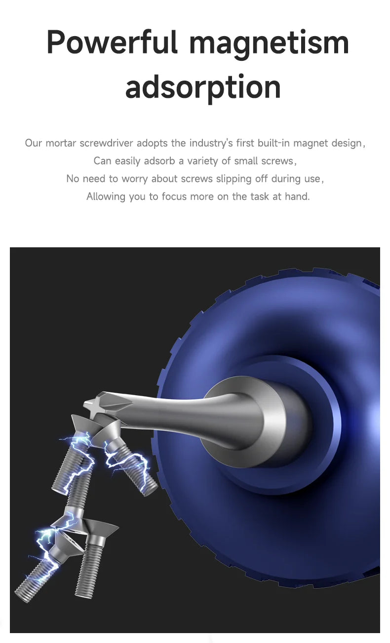 Mechanic Blue Armor 4in1 High Hardness Precision Screwdriver Plum blossom cross for IPhone bottom Internal disassembly tools