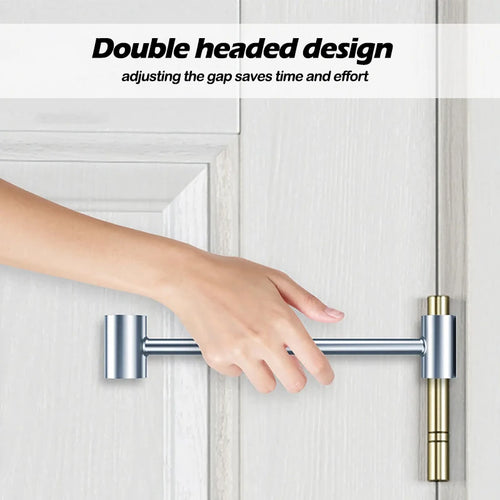 1PC Double Head Hinge Gaps Adjusting Wrench Labor-Saving Hinges Gaps Repair Wrenches Hand Tools Spanners for Round Bolt
