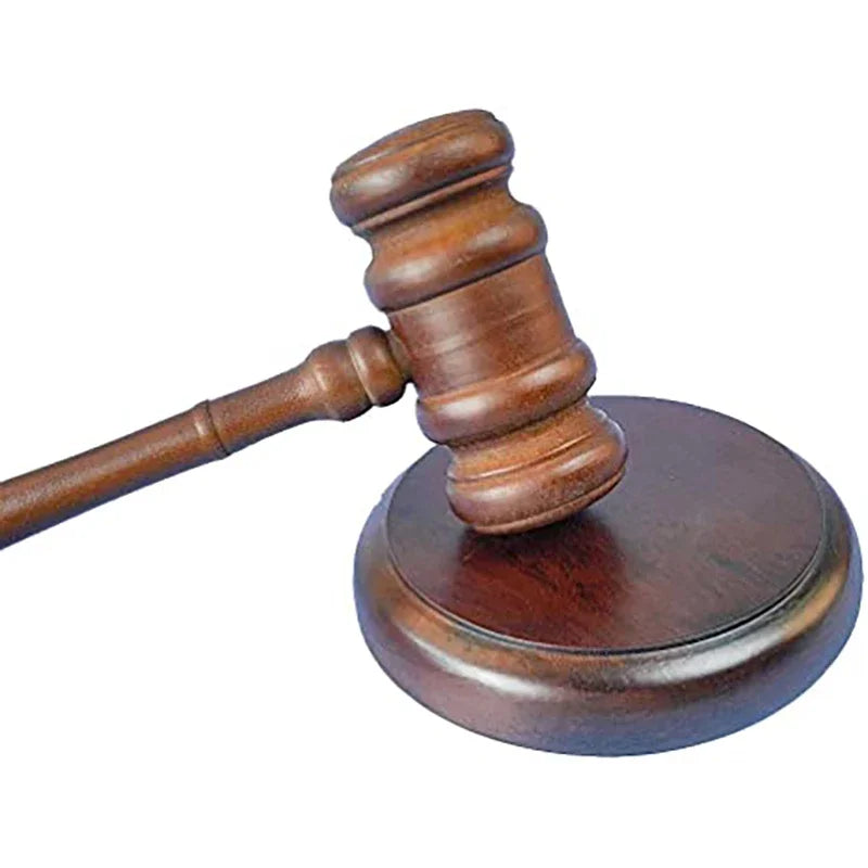 High Quality Durable Wooden Judge Hammer Handcrafted Delicate Wood Adjudgement Gavel For Auction Lawyer Sound Hand Tools
