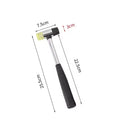 Mini 25/30/35/40/45mm hammer deck with nylon head hand tool non-slip handle nylon rubber used as plastic and wood jewelry crafts