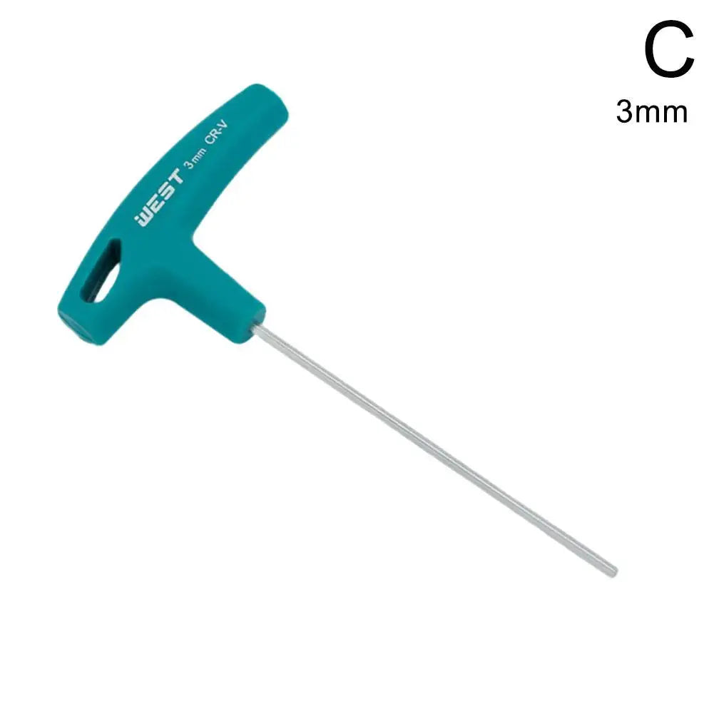 T-Handle Hex Allen Key Screws Screwdriver Driver Tool Hex Wrench 2mm/2.5mm/3mm/4mm/5mm/6mm/8mm/10mm T-Handle Spanner Allen keys