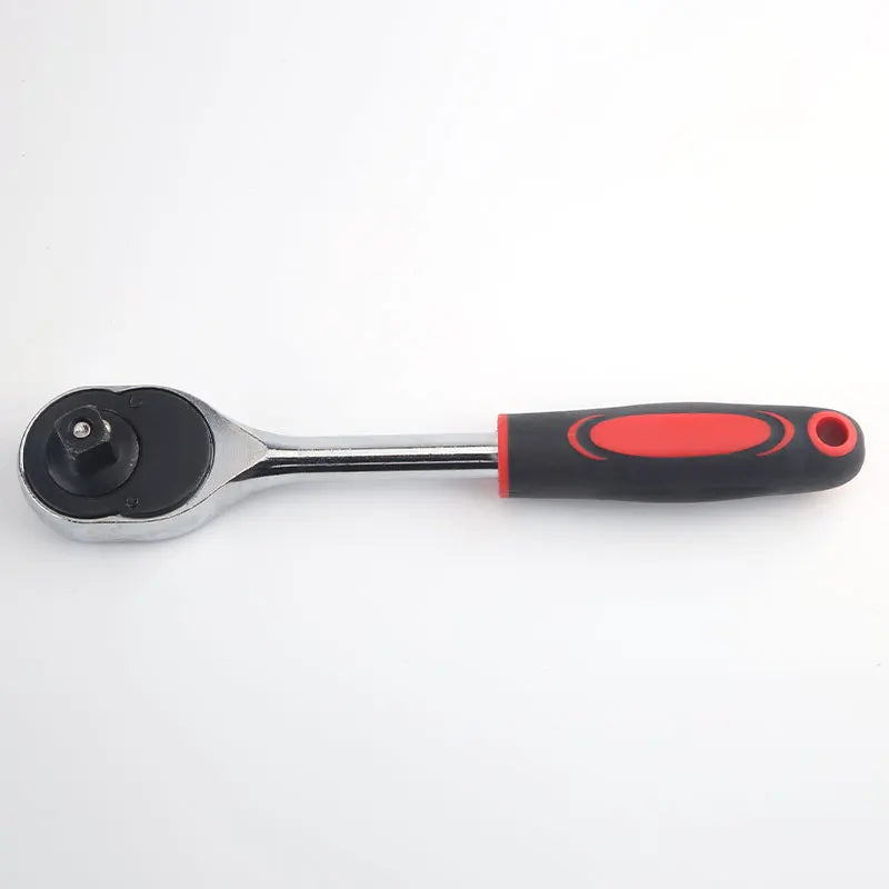 HUHAO 1/2 Socket Wrench Handle Tools Quick Release Vanadium Steel Ratchet Wrench For Automotive Repair Hardware Tools