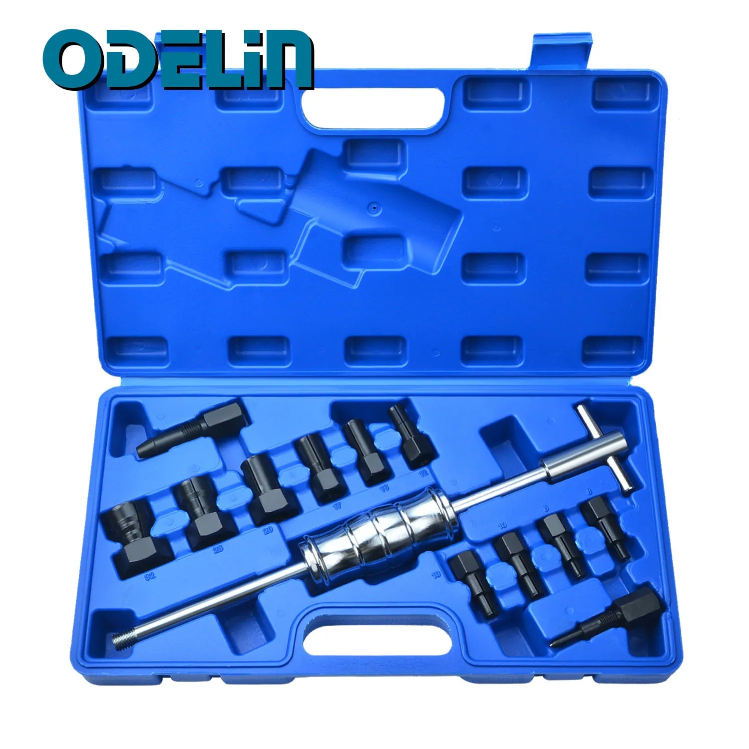 12PC/14PC Internal Bearing Remover Slide Hammer Set Blind Hole Inner Bearing Puller Set Bearing Extractor