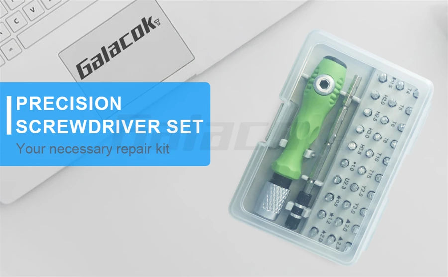 32 in 1 Multifunctional Screwdriver Set Mini Small Screwdriver Torx Phillips Magnetic Screw Driver Bit Portable Repair Tool Kit