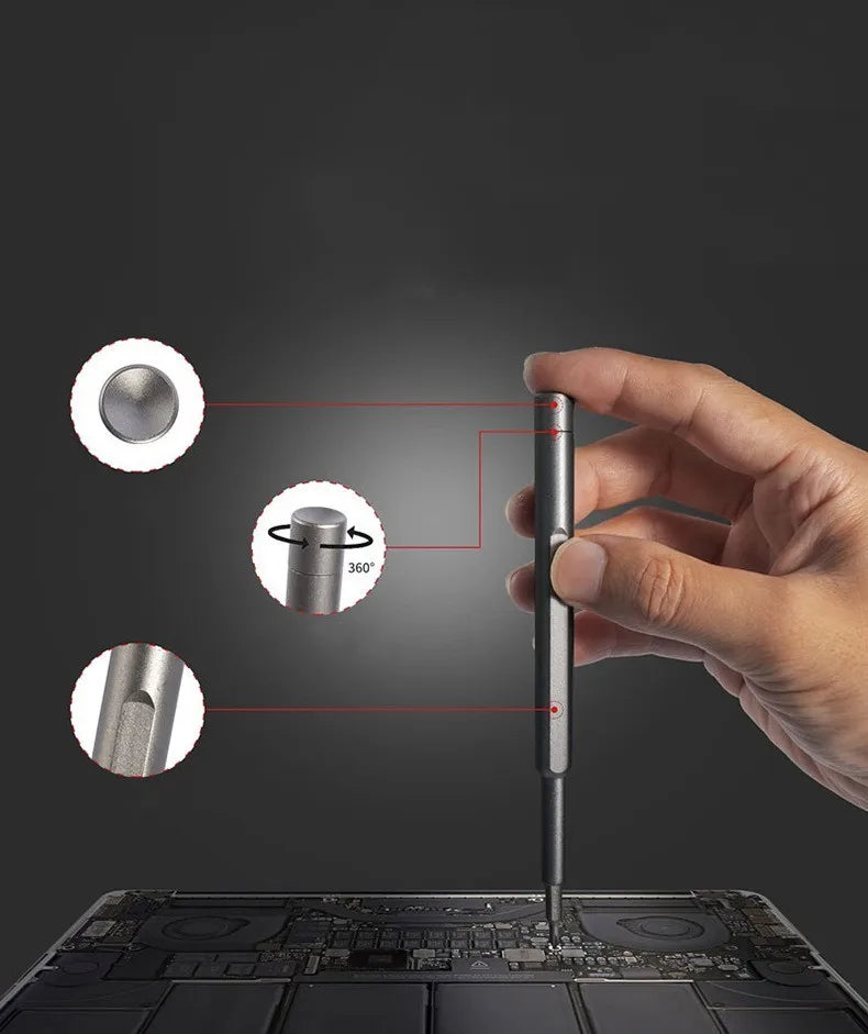 Precision Kit Magnetic Screwdriver Set for Laptop Repair Electric iPhone Tri Wing Torx Bits Computer Repair Tools