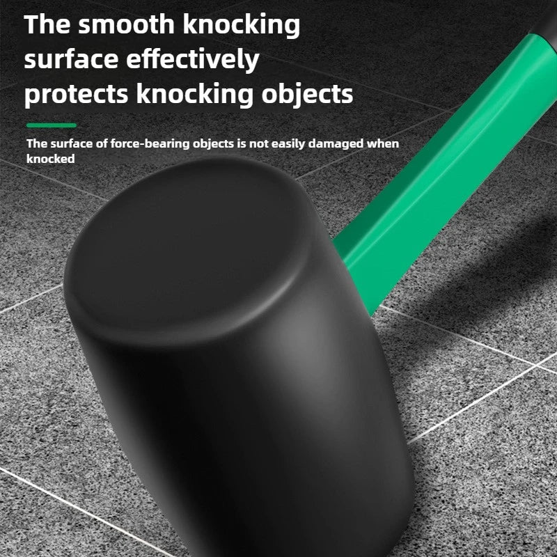 BaoLian Solid Rubber Hammer Industrial Grade Multifunctional Home Decoration Elastic Tile Installation Hammer