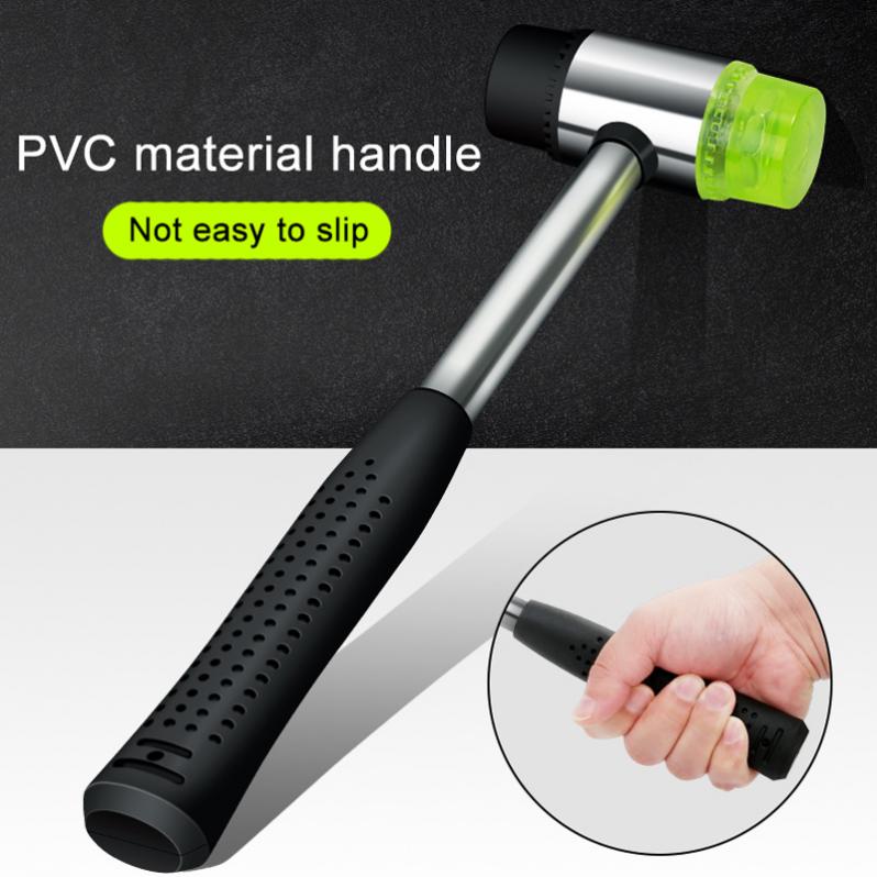 25mm / 30mm / 35mm / 40mm Rubber Double Faced Work Glazing Window Beads Hammer Nylon Head Mallet DIY hand Tool