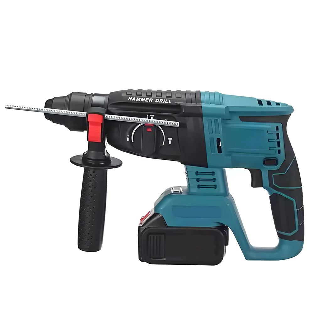 26mm Brushless Electric Hammer Drill Cordless Impact Drill Power Tools For Makita 21V Battery Multifunctional Rotary Hammer