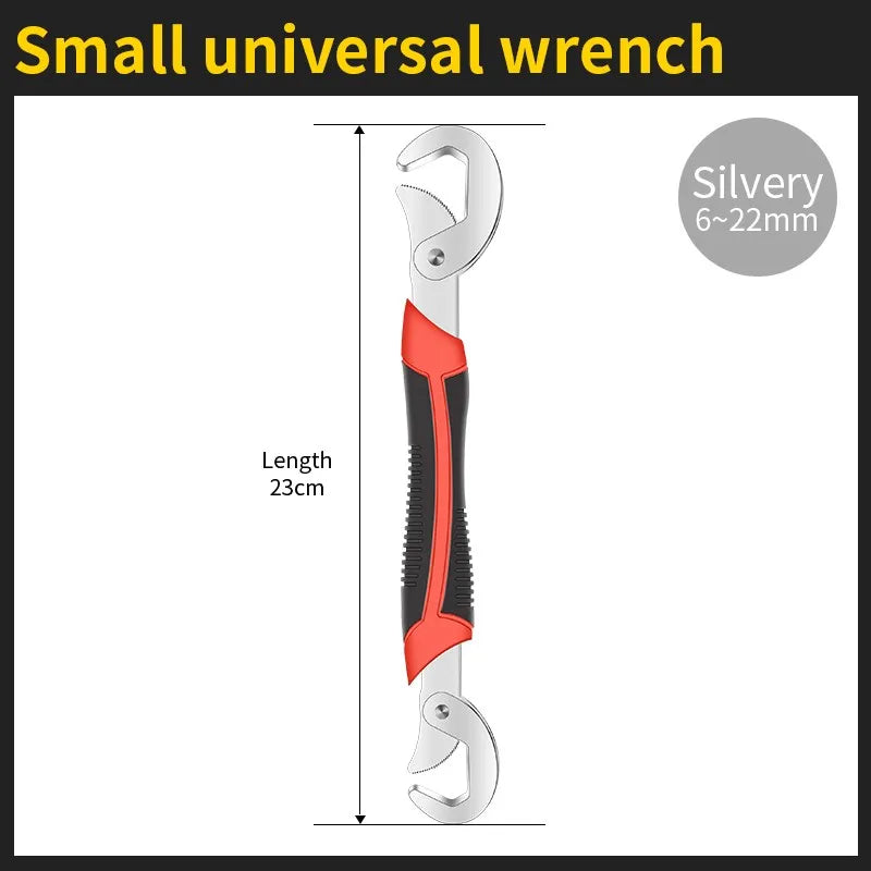 Adjustable Spanner Multi-function Universal Wrench Tool Home Repair Key Hand tool Multi Purpose Universal Pipe Wrench