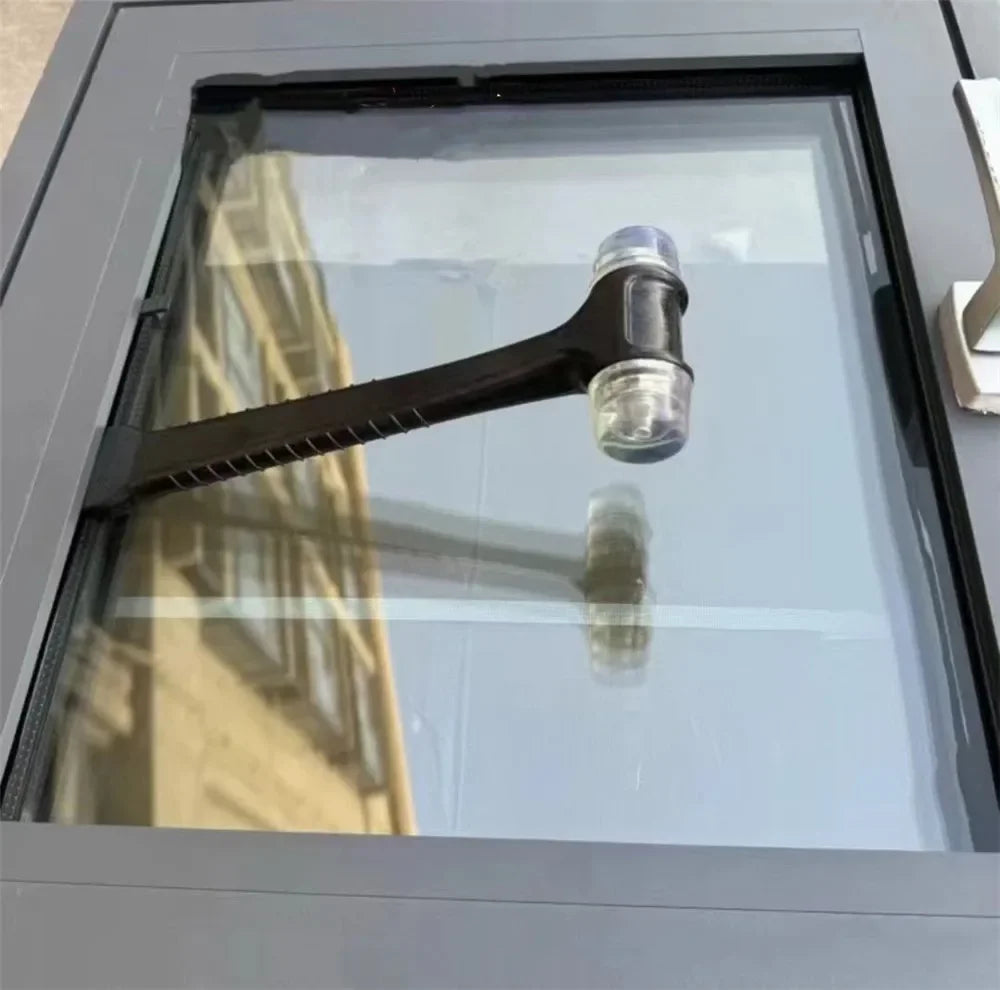 2 in 1 Rubber Hammer with Crowbar for Ceramic Tile Installation Tools Doors Windows