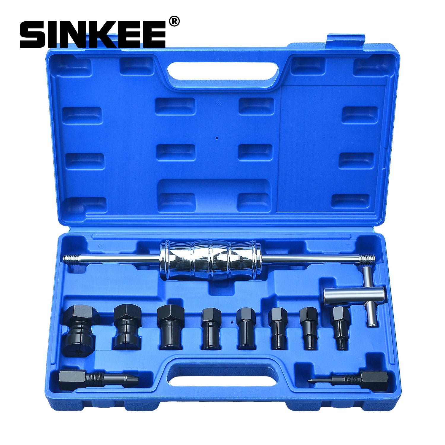 12PC/14PC Internal Bearing Remover Slide Hammer Set Blind Hole Inner Bearing Puller Set Bearing Extractor