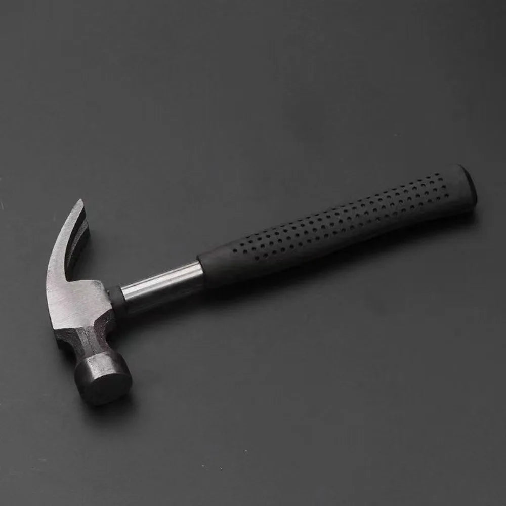 Multi-function Claw Hammer Steel Pipe Handle Hammer Safety Hammer For Traceless Nails Window Breaker Household Hardware Tools