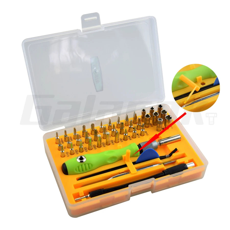 32 in 1 Multifunctional Screwdriver Set Mini Small Screwdriver Torx Phillips Magnetic Screw Driver Bit Portable Repair Tool Kit