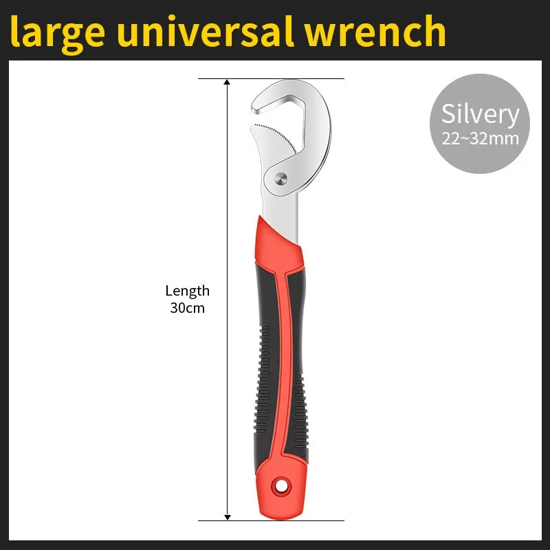 Adjustable Spanner Multi-function Universal Wrench Tool Home Repair Key Hand tool Multi Purpose Universal Pipe Wrench